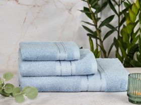 Полотенце махровое Basena, голубое