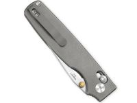 Складной нож Kizer Original 2, сталь S45VN, рукоять титан, серый