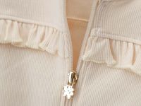 Толстовка на молнии для маленькой девочки