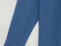 Блузка свободного кроя с отложным воротником