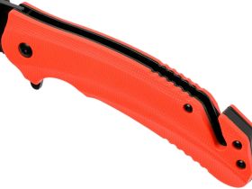 Складной нож Kershaw Barricade, сталь 8Cr13MoV, рукоять GFN, оранжевый