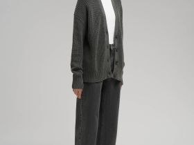 Свободный кардиган из хлопка