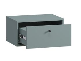 Тумба подвесная Сайрис 50x25 Серо-зеленый