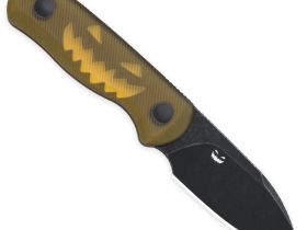 Фиксированный нож Kizer Drop BearFix Halloween, сталь 14C28N, рукоять Ultem, ограниченное издание