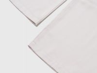 Брюки из сатина с карго-карманами для девочек, Бежевый