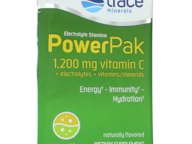 Trace Minerals ®, Electrolyte Stamina PowerPak, Лимонный лайм, 30 пакетов по 0,17 унции (4,9 г) каждый