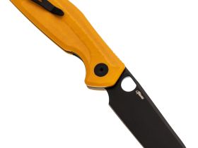 Складной нож Bestech Knives Angry Owl, сталь D2, рукоять G10, желтый