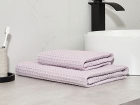 Полотенце вафельное Lorgo, сирень