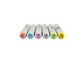 Набор маркеров Sketchmarker "Classic Pastel Set" 6 цветов в картонной упаковке