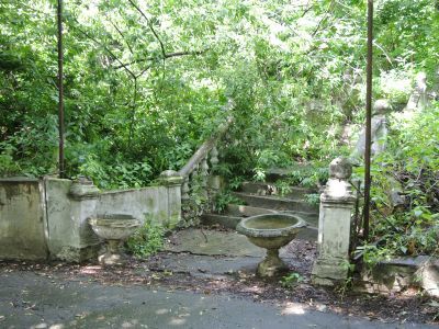 Три лестницы в парке, XX в.