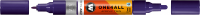 Маркер акриловый Molotow ONE4ALL двусторонний Темно-фиолетовый