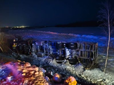 Один человек пострадал в ДТП с грузовиком в Якутске