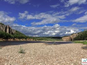 "Золотые Скалы реки Синяя". Синские, Ленские Столбы