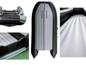 Лодка ПВХ RIVERBOATS 390 НДНД с фальшбортом