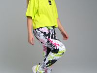 Фуфайка трикотажная для девочек (футболка)