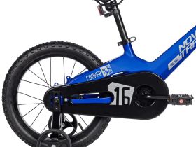 Детский велосипед Novatrack Cooper 16, год 2025, цвет Фиолетовый