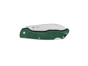 Складной нож Ontario Camp Plus Santoku, сталь AUS-8, рукоять GFN зеленый