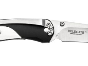 Полуавтоматический складной нож Delegate EDC, CRKT 1055, сталь 8Cr14MoV, рукоять алюминий/кость