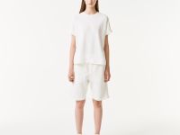 Женская хлопковая футболка Lacoste