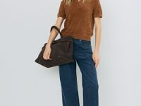 Джемпер с коротким рукавом, Оранжевый