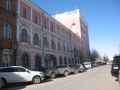 Восточная линия северного корпуса Тверского Гостиного двора