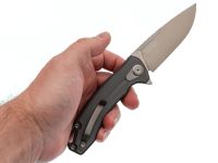 Складной нож Maxace Balance-M 2025, сталь M390, профессиональный фолдер, рукоять G10 Gray