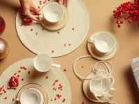 Плейсмат Искра/Spark, золото