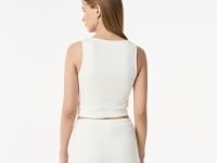 Женский топ Lacoste из хлопка