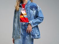 Юбка джинсовая