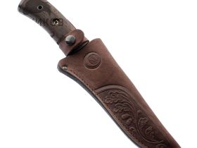 Нож Армейский, сталь У8 с антибликовым покрытием, рукоять венге