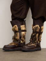 Монгольские унты  LBoots FS коричневые