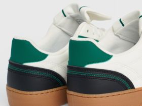 Кеды из искусственной кожи для мальчиков, Белый