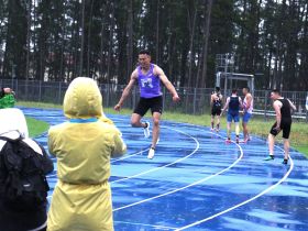 Король вернулся. Валентин Иванов победил на стометровке Игр Манчаары