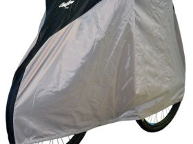 Чехол - накидка для велосипеда Старт II 26"-28" (черный / серый)