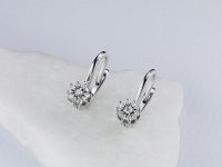 Серьги из белого золота с бриллиантами э0901сг07191000