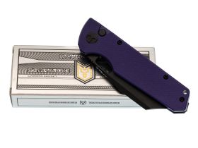 Складной нож Bestech Guardian, сталь D2, рукоять G10, фиолетовый