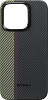 Клип-кейс Pitaka MagEZ4 для Apple iPhone 15 Plus Чёрный