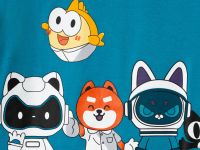 Фуфайка трикотажная для мальчиков (футболка с длинными рукавами)