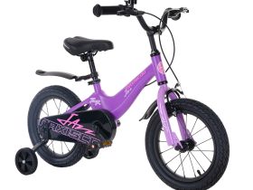 Детский велосипед Maxiscoo Jazz Стандарт Плюс 14, год 2024, цвет Синий