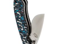 Складной нож Steelclaw Крыса Limited Edition 1 Red, сталь M390, рукоять карбон