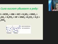 Международный вебинар "Важнейшие классы неорганических веществ. Кислоты. Соли"