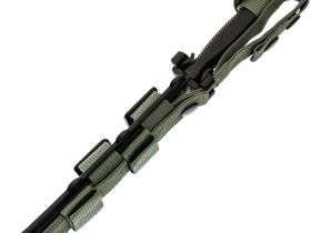 Туристический нож НОКС Смерш М модель 622, сталь AUS-8, рукоять резинопластик, черный