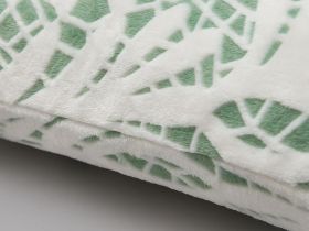 Наволочка декоративная Foliate, зеленая