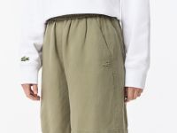 Женские шорты Lacoste из смеси льна