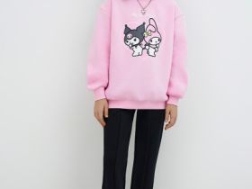 Брюки для девочек, Черный