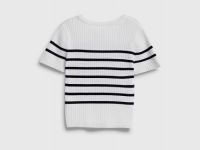 Джемпер с коротким рукавом для девочек, Белый