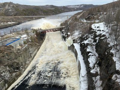 Вилюйское водохранилище в Якутии готовят к половодью 2025 года