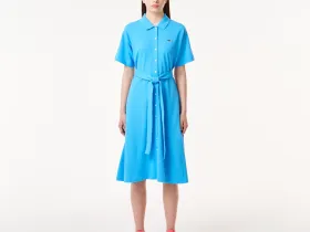 Женское платье Lacoste с поясом