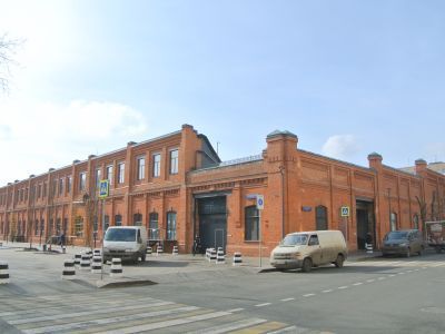 Большой вагонный сарай, 1909 г.