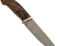 Охотничий нож Барс, сталь M398, рукоять кап клена
